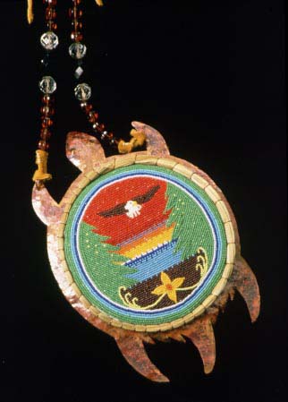 "Great Turtle Island," Lorraine Shananaquet, Ojibwe/Potawatomi, Okemos, Michigan, 1994