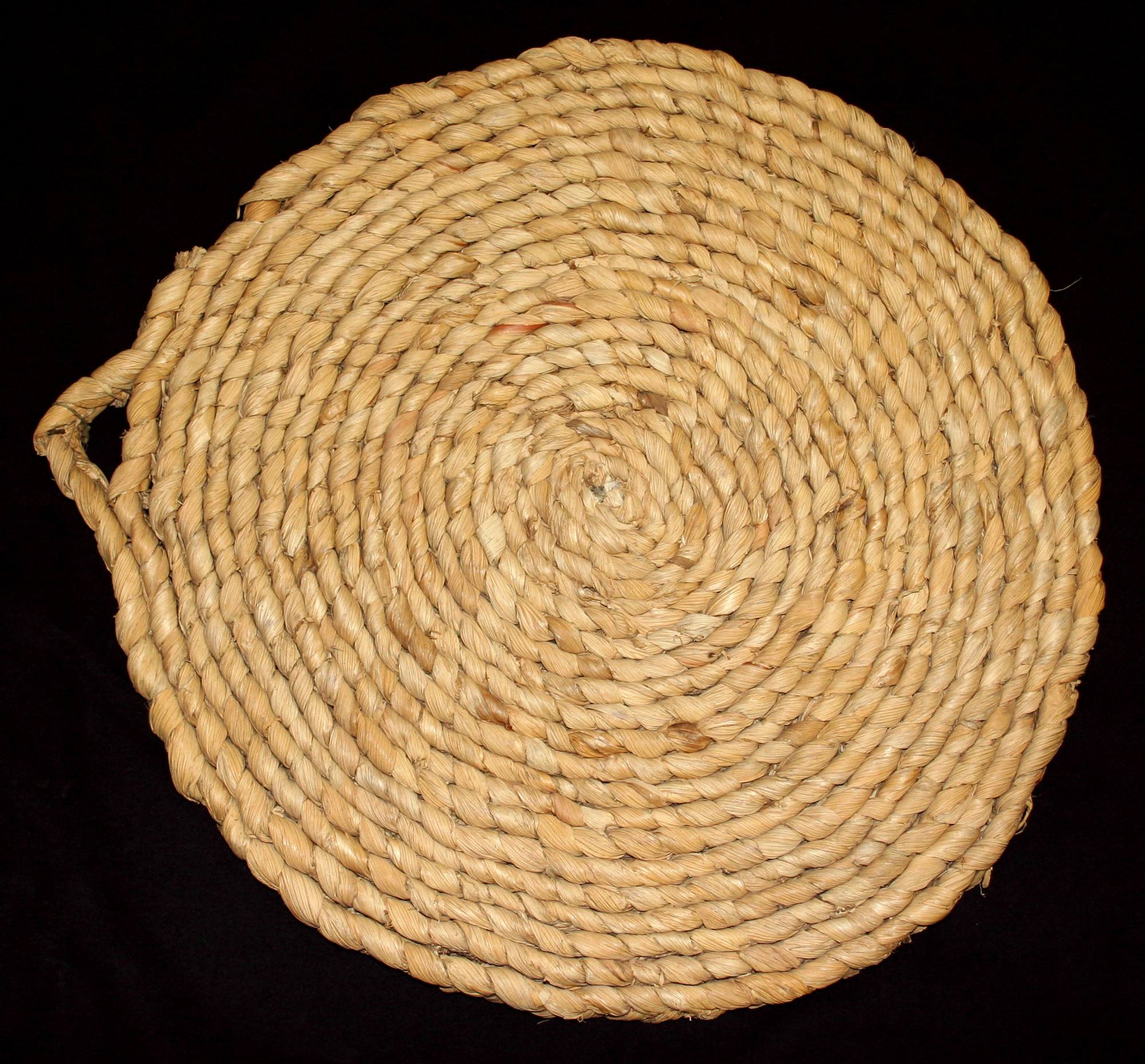 Braided corn husk mats, students of the Tuskegee Institute, Tuskegee, Alabama