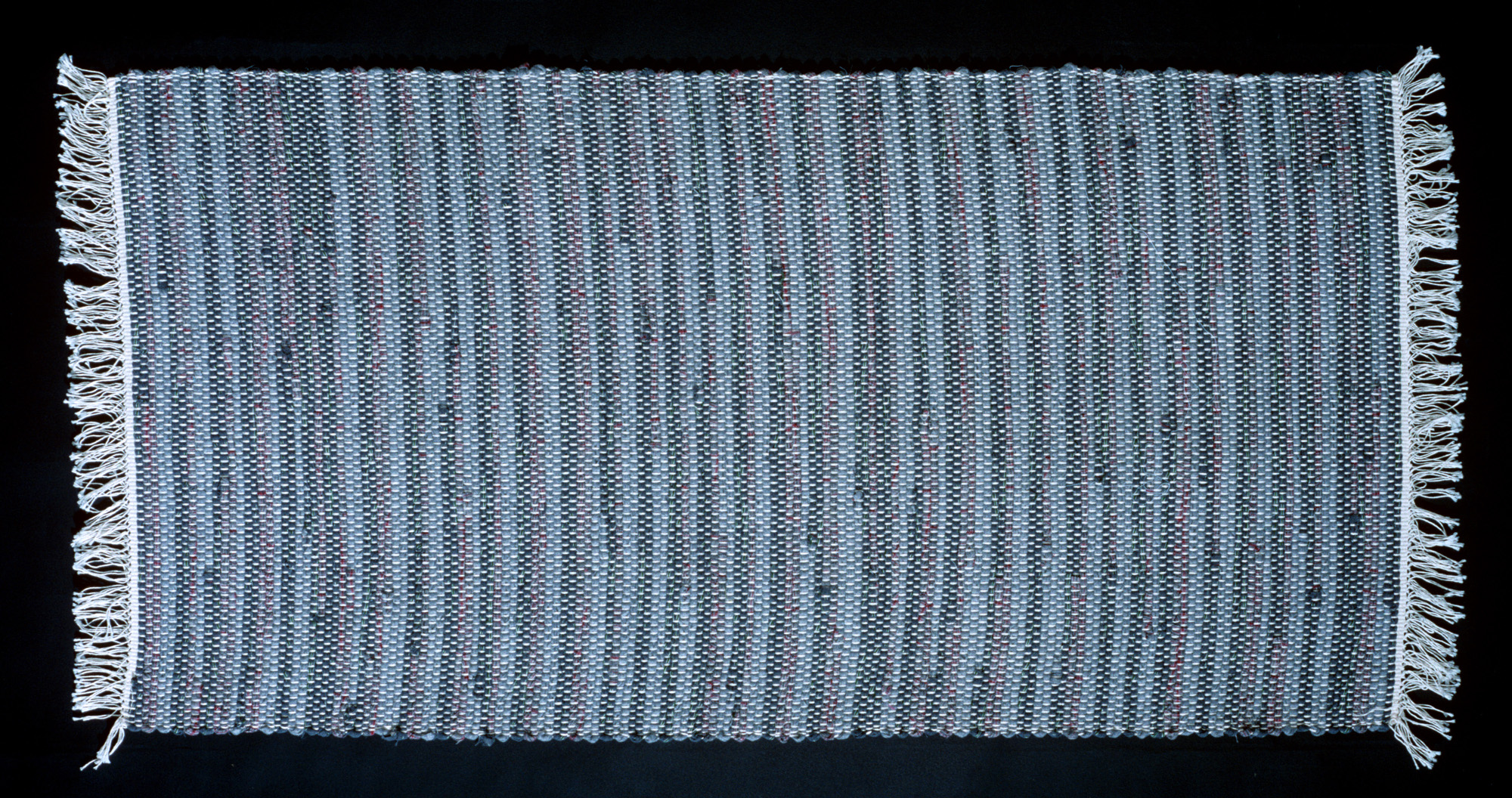 Rag rug, Marian Reichardt, Ontonagon, Michigan, 1991