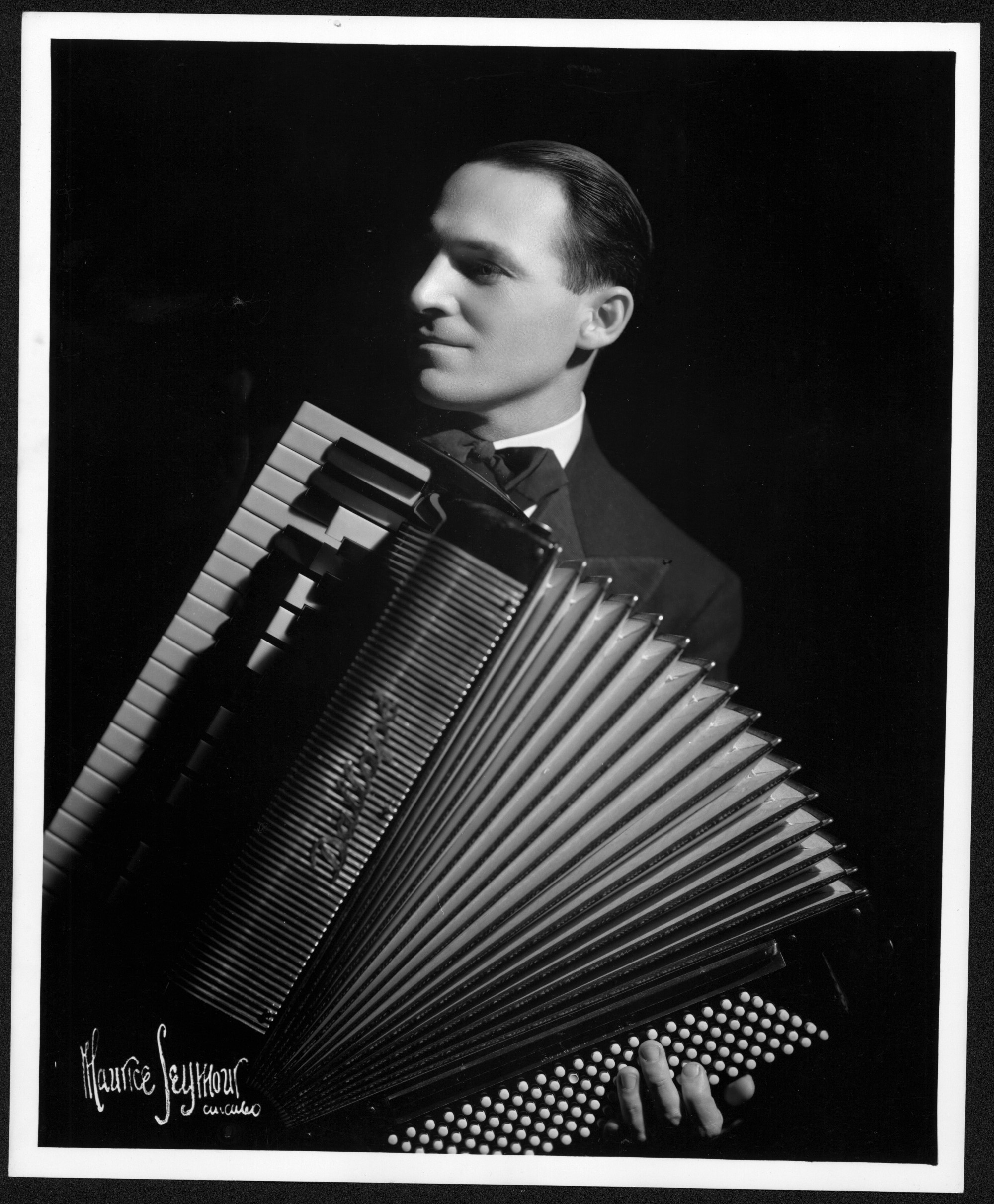 Joe Cappo and his accordion